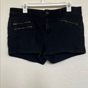American Eagle Outfitters Black Jean Shorts